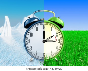 Daylight saving time concept - Powered by Shutterstock