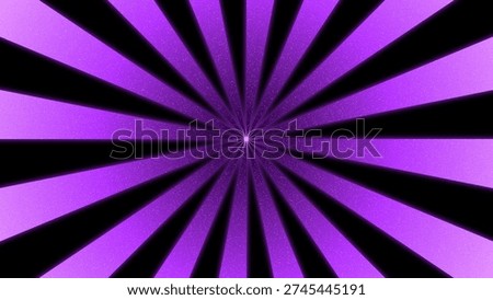 A dazzling abstract background featuring vibrant amethyst purple glitter sunburst rays emanating from the center, against a dark backdrop. Ideal for celebratory designs, events, or fashion.