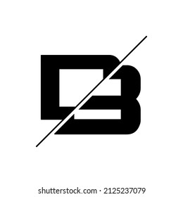 Db Modern Initial Logo Abstract Concept Stock Illustration 2125237079 ...