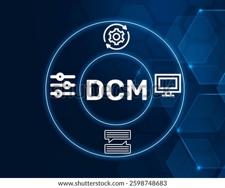 dcm dialogic configuration manager.DCM acronym. A tool used to manage configurations of dialogic systems and components.