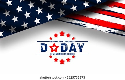 D-DAY design concept , vektor background banner .