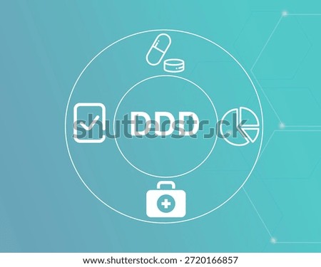 DDD acronym.DDD (Defined Daily Dose) is the assumed average maintenance dose per day for a drug’s main use.