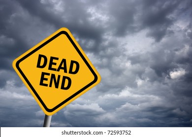 Dead End Road Sign