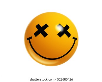 dead smiley emoticon