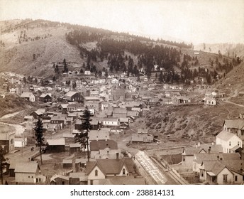 Deadwood From Engleside. Deadwood, Dakota Territory. John C. Grabill, 1888