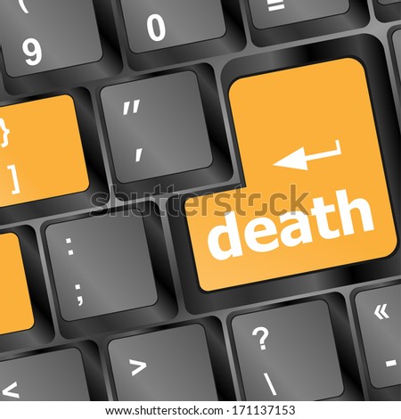 death button on computer keyboard pc key