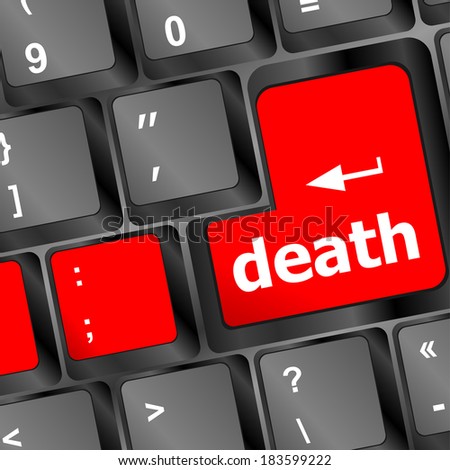 death button on computer keyboard pc key