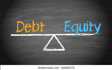 Debt And Equity Balance Concept