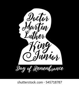 DECEMBER 28, 2016: Stylized Portrait Or Dr. Martin Luther King Jr.  For Remembrance On Martin Luther King Day. 