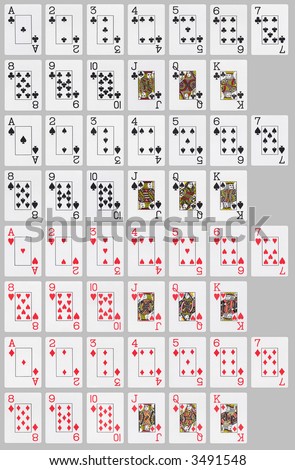 52 Karten Deck 52 Karten Deck
