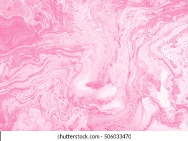 Decorative abstract texture. Pastel background. Soft pink and white paints. Modern creative artwork. Trendy background can be used for a wide variety of purposes in web and graphic design.
