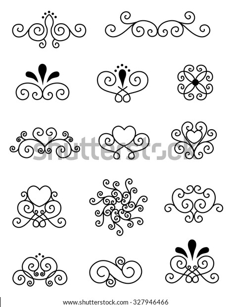 Decorative design elements\
for Wedding invitation/ anniversary backgrounds can be use to\
decorate wedding , anniversary, valentines day, mother\'s day party\
invitation /\
cards.