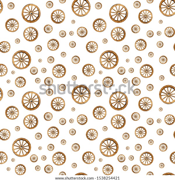 Decorative design. Seamless\
wallpaper of car wheels. 3D illustrations can be used for interior\
decoration, interior design, greeting cards, wrapping paper, web\
design.