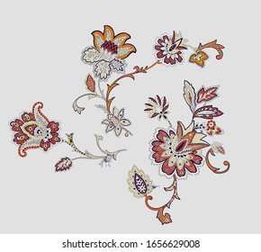 Embroidery Design Stock Vector (Royalty Free) 588092105 | Shutterstock