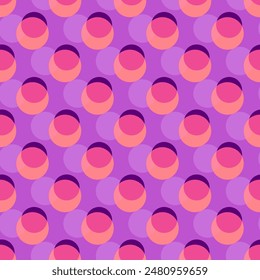 Decorative Illustrated Background in Purple Tones - Hand drawn illustration.        - Powered by Shutterstock