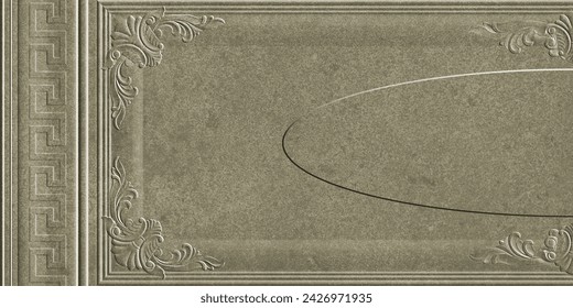 Decorative relief design pattern in multicolor pattern for outdoor wall design, public space design, and modern style.design of greeting cards, graphics, and interiors.