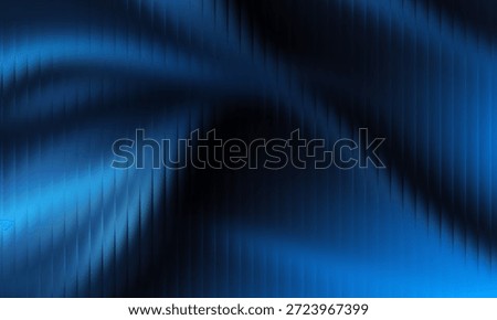 Deep blue background, glowing waves, vertical texture, dark backdrop