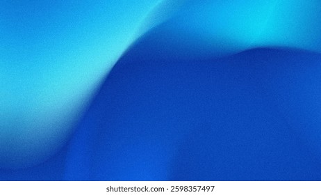 Deep Blue Fabric Texture with Soft Fold