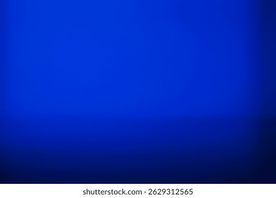 Deep Blue Smooth Transition, Calming Monochromatic Gradient Backdrop