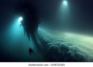 Deep Dive Into Depths 1 Stock Illustration 2198723181  Shutterstock