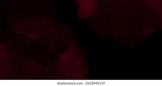 Deep red blotch patterns abstractly splattered on black, creating a rich textured effect for backgrounds.
