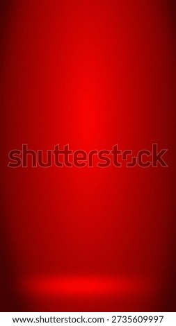 Deep red studio background with smooth gradient and spotlight