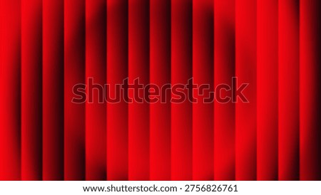 Deep red vertical stripes background with a dark circular shadow effect