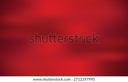 Deep Rich Red Gradient Background with Noise Texture, Vibrant Scarlet Blurred Backdrop with Grain Effect
