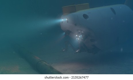 Deep Sea Submersible, 3D Rendered