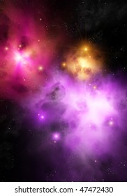 Deep in space