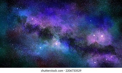 Deep Space. High Definition Star Field Background