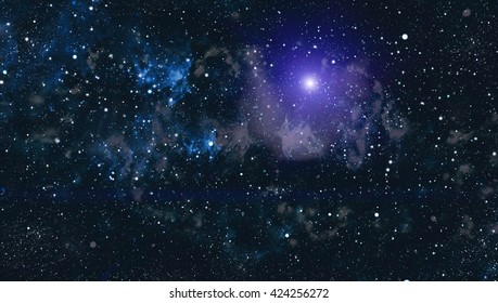 Deep space. High definition star field background 
