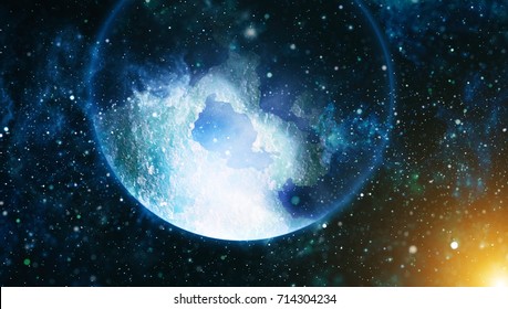 Deep space. High definition star field background . Starry outer space background texture . Colorful Starry Night Sky Outer Space background