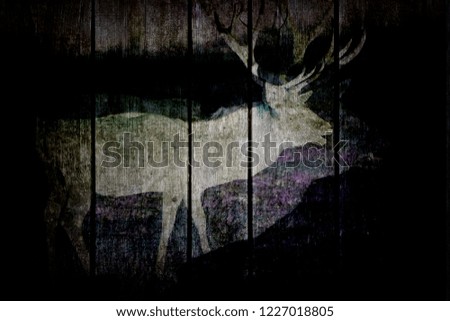 Similar – Image, Stock Photo at king’s Deer Elk Animal