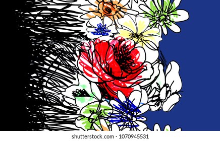 
Defamation Flowers Design