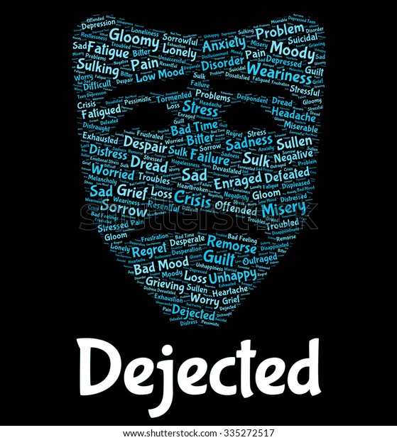 Dejected Word Meaning Wordclouds Words Desolate のイラスト素材 Dejected Word Meaning Wordclouds Words Desolate のイラスト素材