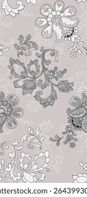 Delicate Floral Pattern Compilation for Creative Ventures