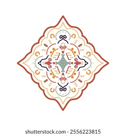 Delicate mandala-inspired pattern with soft, muted tones, offering a minimalist and elegant touch. Perfect for wedding invitations, greeting cards, or sophisticated event designs. - Powered by Shutterstock