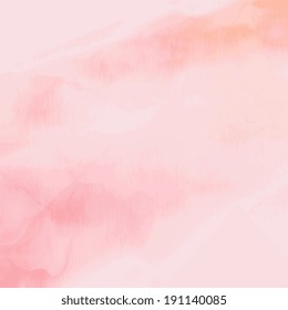 Delicate pink background with paint stains texture. Colors: #FCDCDC, #FBCCD1, #FBB0B7, #FBC0B0, #FBE4E3.