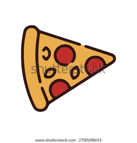 A delicious slice of pizza, featuring a crispy crust and classic toppings, perfect for any meal or craving