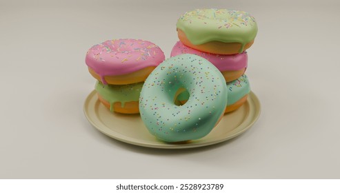 The deliciousness of various donut flavors. - Powered by Shutterstock