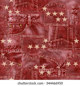 デニム パッチワーク のイラスト素材 画像 ベクター画像 Shutterstock