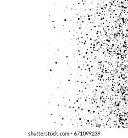 Dense Black Dots Scatter Right Gradient Stock Illustration 671099239 ...