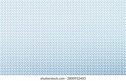 Densely packed blue and white dots forming a subtle gradient pattern