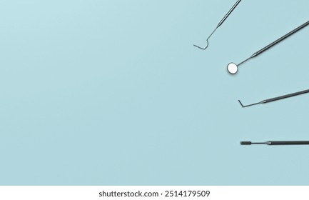 dentist teeth hygience equipment health care dentistry tool medicine orthodintist office copy space medical exam treatment clinic patient instrument professional toothache surgery clean.3d render - Powered by Shutterstock