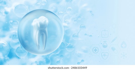 Dentistry background, dental care, hygiene. Oral health, teeth preventive care. Orthodontics banner, implants surgery, dental cleaning, treatments. Dental medicine, cosmetic dentistry, tooth health 3D - Powered by Shutterstock