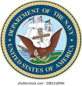 Department Of The Navy United States Of America Logo