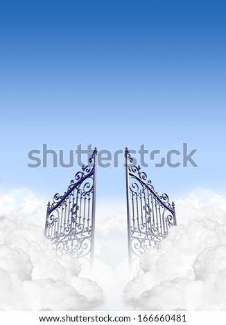 Similar – Image, Stock Photo Gateway to Paradise? gate