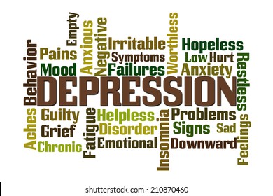 51,332 Depression Words Images, Stock Photos & Vectors | Shutterstock