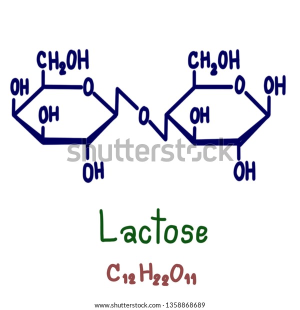Descriptionlactoseは二糖類である ガラクトースとグルコースサブユニットからなる糖であり 分子式c H O を有する 乳糖は乳の約 2 8 を占める イラスト のイラスト素材